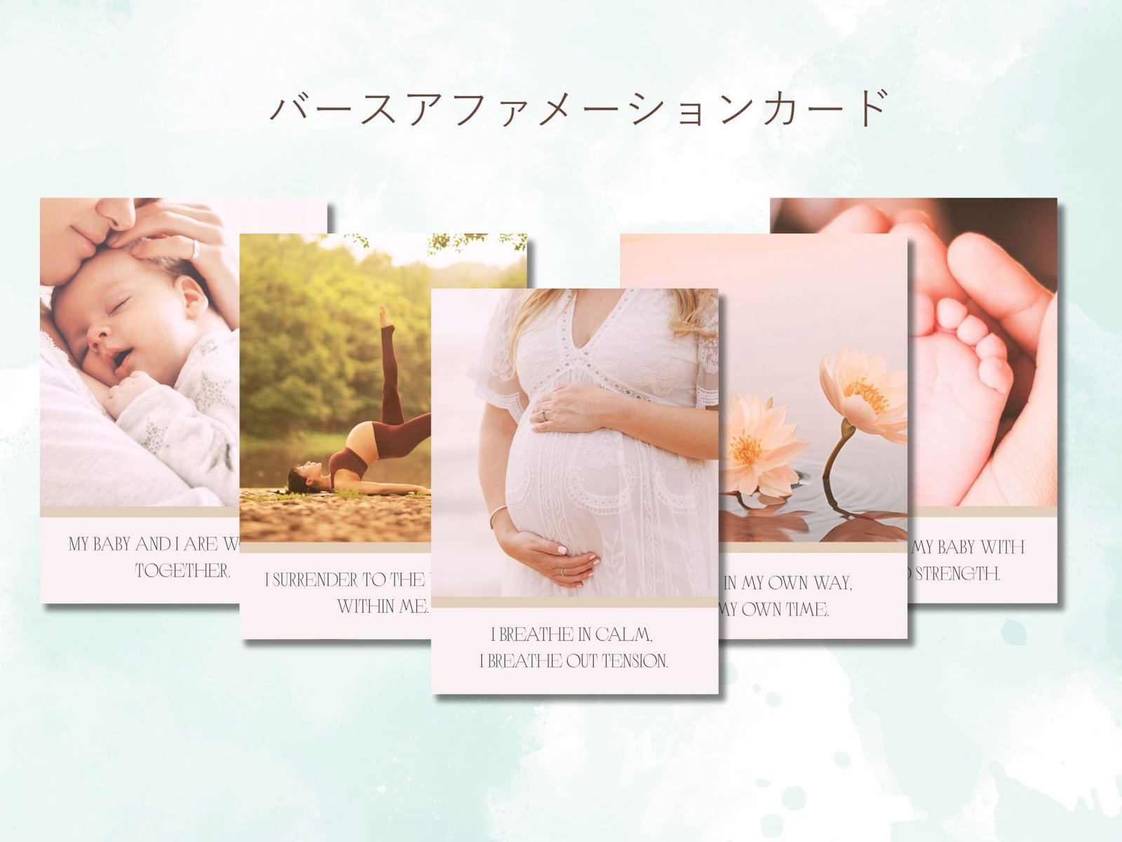 Birth アファメーションカード - Image 2