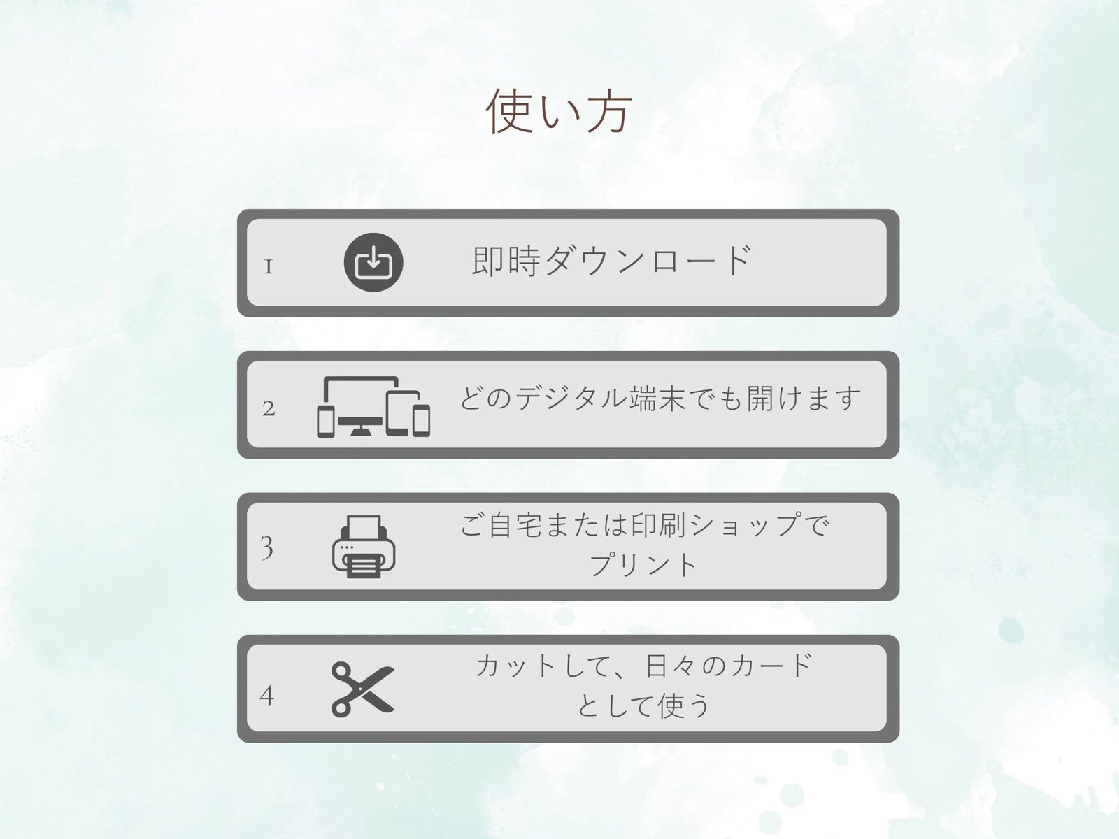 Birth アファメーションカード - Image 5